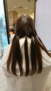 ヘアドネーション(*^^*)